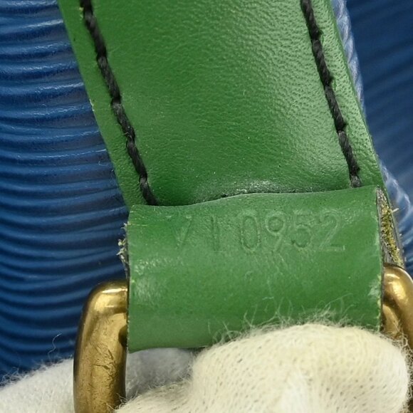 LOUIS VUITTON EPI NOE SHOULDER BAG BICOLOR GREEN BLUE M44044 VI0952 YQ03768 BN02 - Picture 7 of 11